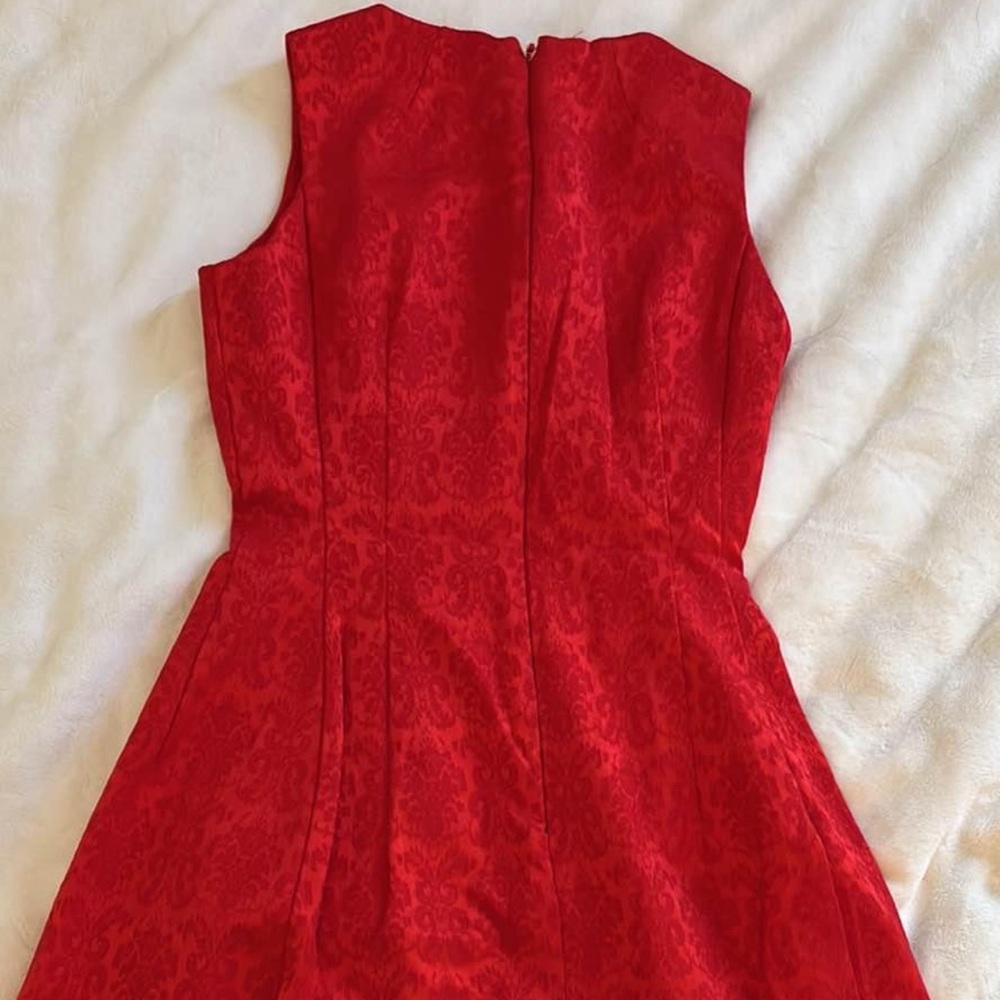 Eva Mendes Fit & Flare Dress